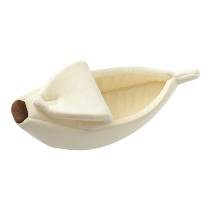 Bananenform Pet Nest für Hunde und Katzen – Komfortable Winterbettchen für Haustiere