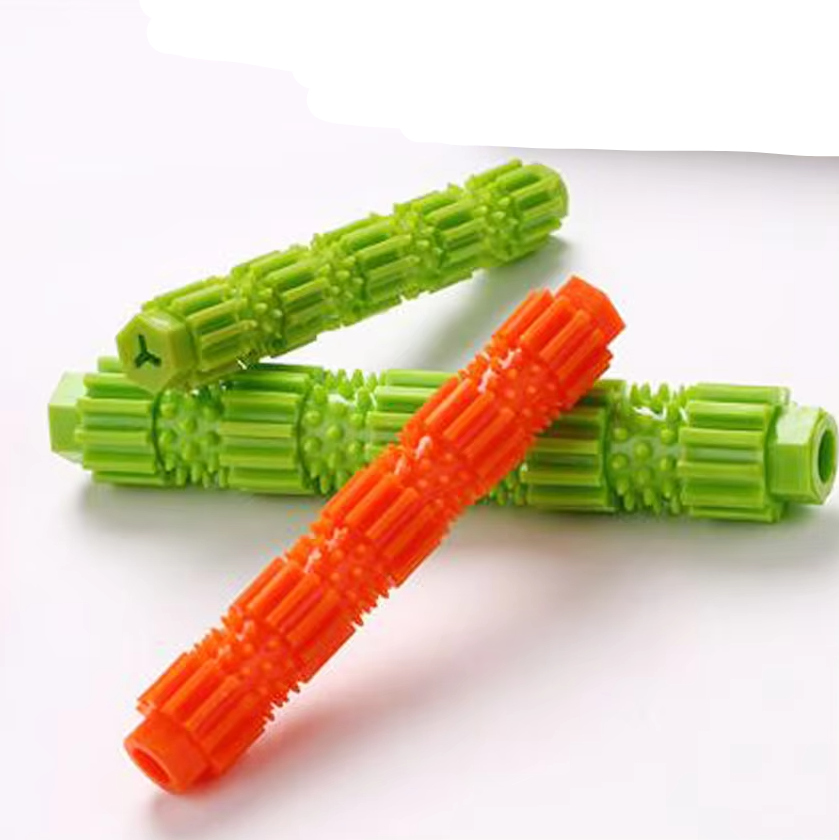Hundespielzeug Kaustick – Robuster Beißstab Mit Leckerli-Funktion  Zahnpflege-Effekt