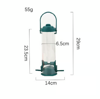 Eichhörnchensicherer Vogelfutterspender