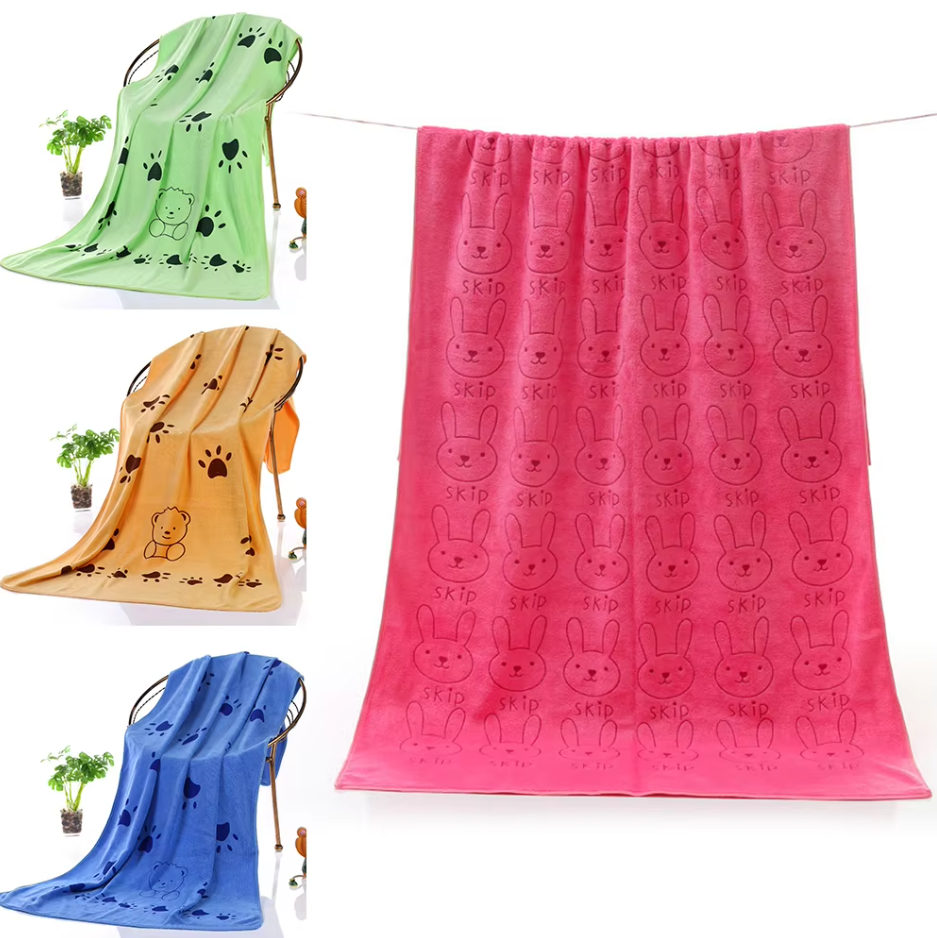 Kinderdecke mit Tiermotiven Weiche Kuscheldecke für Babys und Kleinkinder