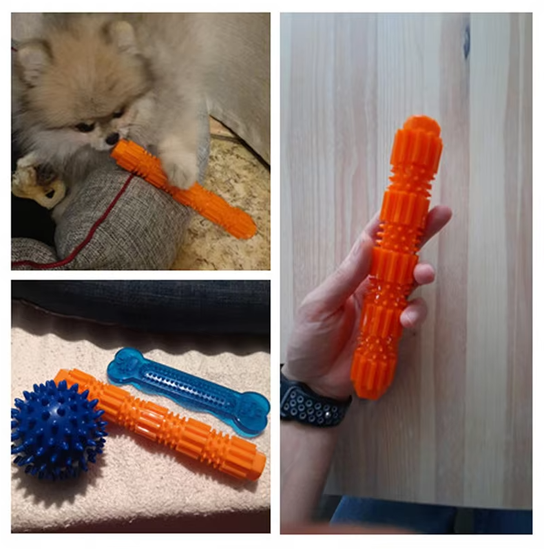 Hundespielzeug Kaustick – Robuster Beißstab Mit Leckerli-Funktion  Zahnpflege-Effekt