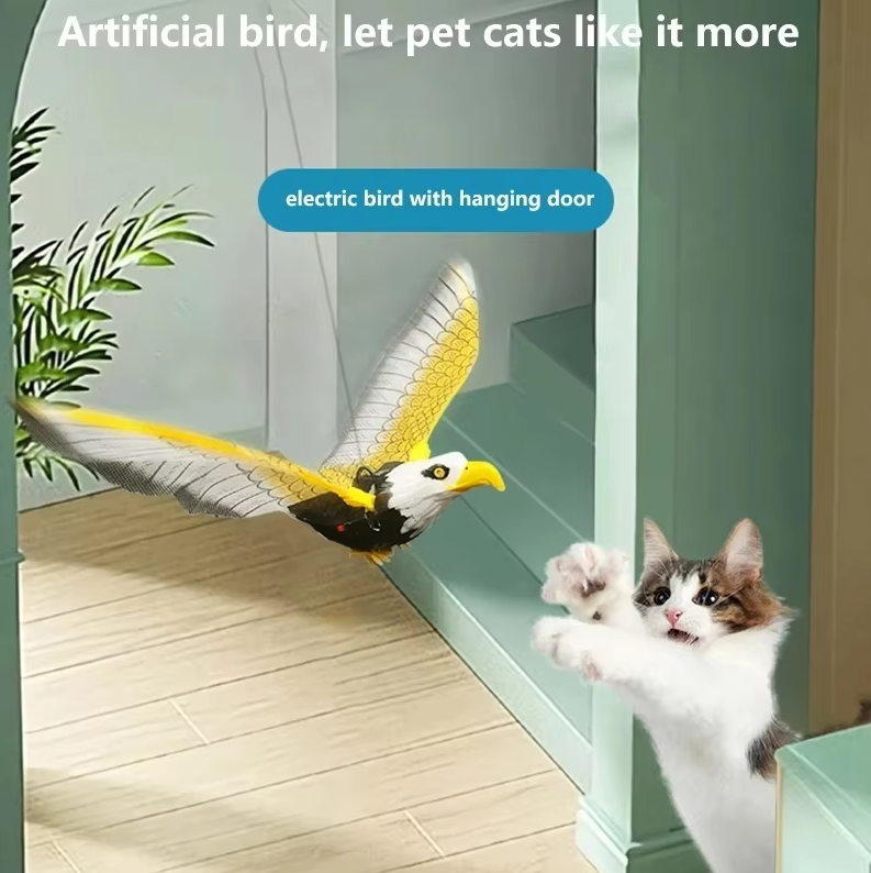 Fliegender Adler – Interaktives Jagdspielzeug Für Katzen