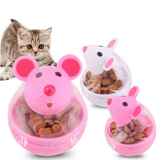 Katzenspielzeug Futterspender – Interaktive Maus Mit Leckerli-Ausgabe