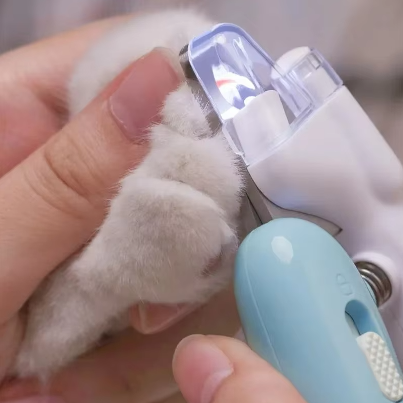 Elektrische Krallenschere Für Haustiere – Präzise  Sicher Mit Led-Licht Für Hunde  Katzen