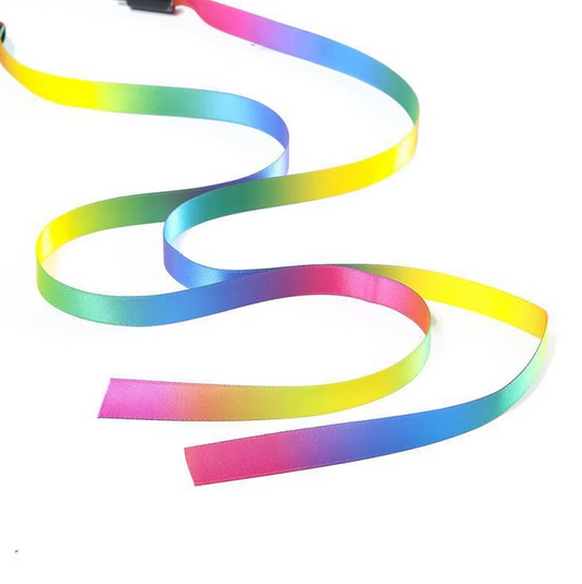 Regenbogen-Spielangel – Aktives Katzenspielzeug