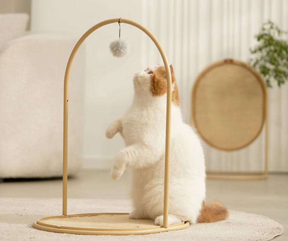 Katzenkratzbaum Im modernen Design – Sisal-Kratzspielzeug für Katzen zur Krallenpflege