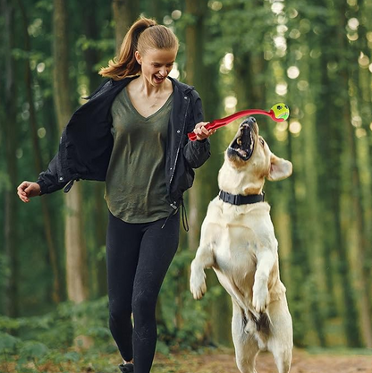 Hunde-ballwerfer – Weitwurf-Spielspaß Für Aktive Vierbeiner