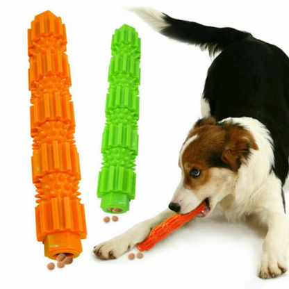 Hundespielzeug Kaustick – Robuster Beißstab Mit Leckerli-Funktion  Zahnpflege-Effekt