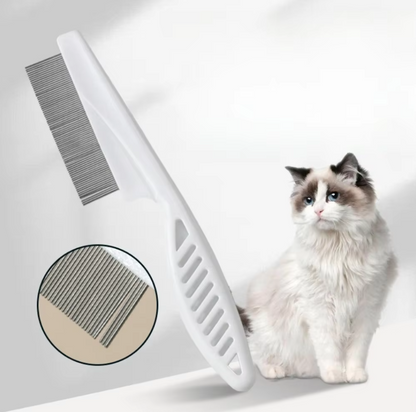 Flohkamm-Set Für Haustiere – Feinzahniger Kamm Für Katzen  Hunde