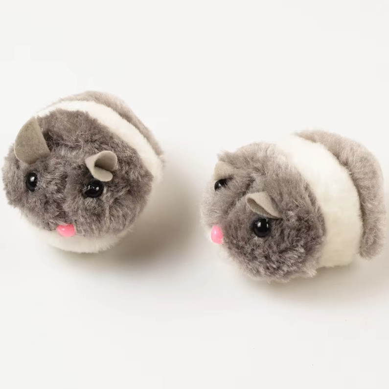 Interaktives Katzen-Spielzeug – Elektrischer Plüsch-Hamster