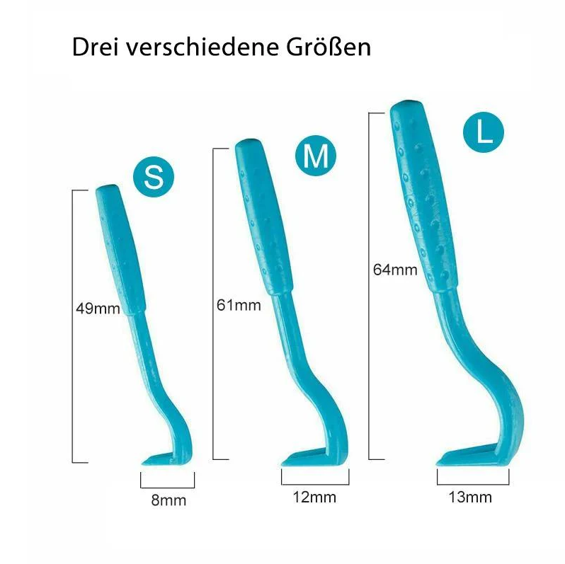 Haustier-Zeckenhaken Set (3 Stück)