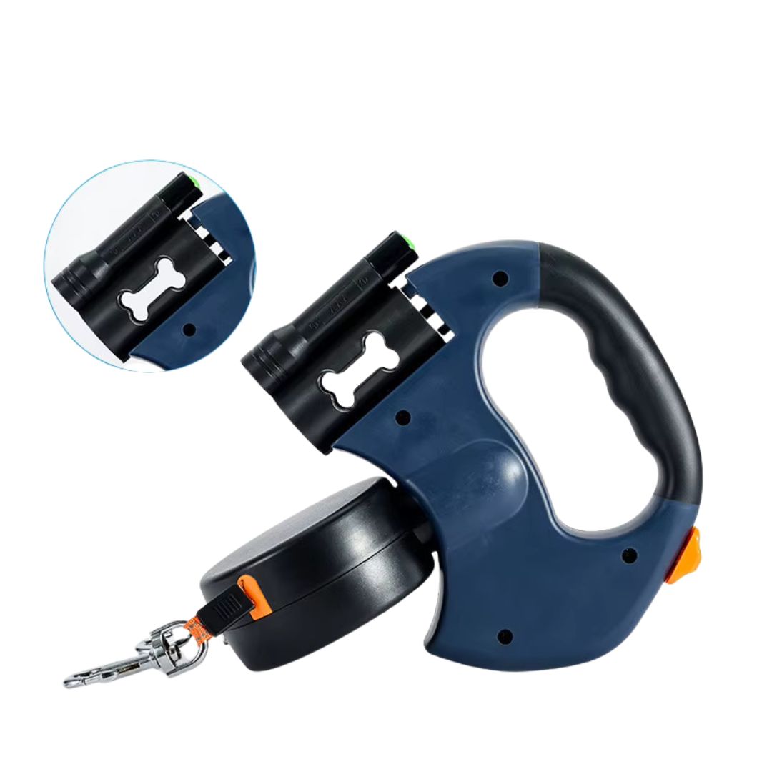 Doppelleine für Hunde mit Anti-Wickel-Funktion