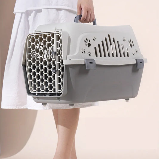 Tragbare Haustiertransportbox – Robuste Hundekäfige für Reisen IATA-konform