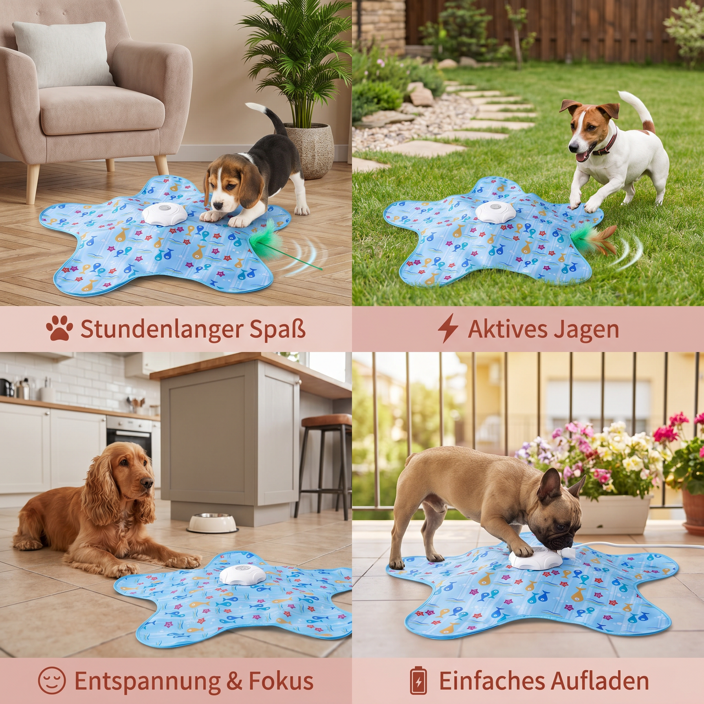 HuntingFun Dog Pro – Automatisches Hundespielzeug für Stressabbau und Spielspaß