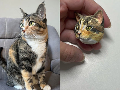 Personalisierte Tierkopf-Magnete für die Küche