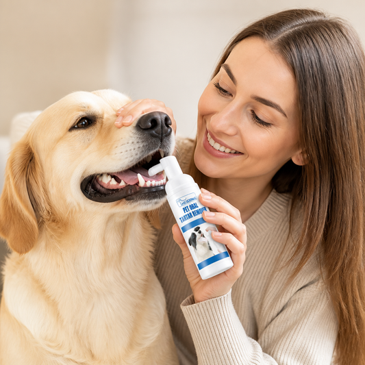 Zahnreinigungsschaum für Hunde – Für sauberere Zähne & frischen Atem