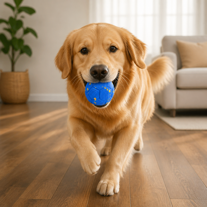 Umweltfreundlicher, bissfester, intelligenter, interaktiver, automatischer Hundeball