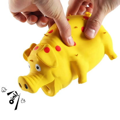 Schnuffel-Schwein – Robustes Quietschspielzeug