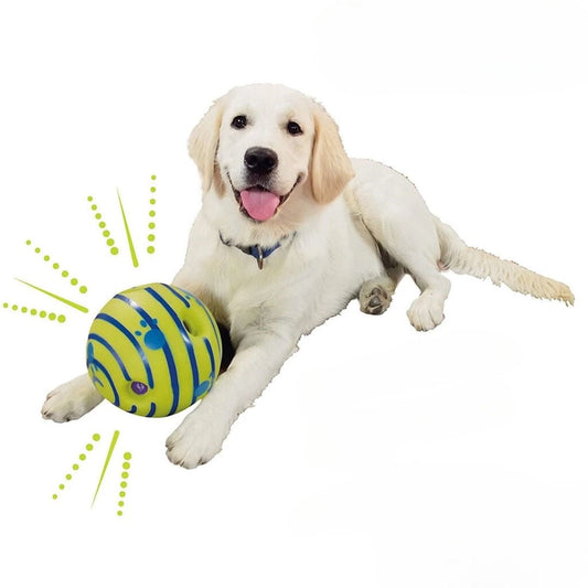 Interaktiver Futterball Für Hunde Mit Spielerischem Design