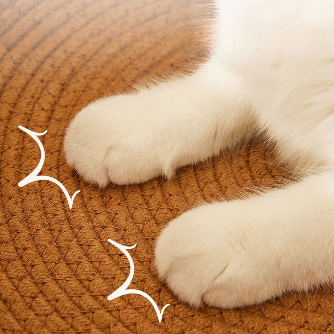 Handgefertigtes Rattan-schlafnest Für Katzen