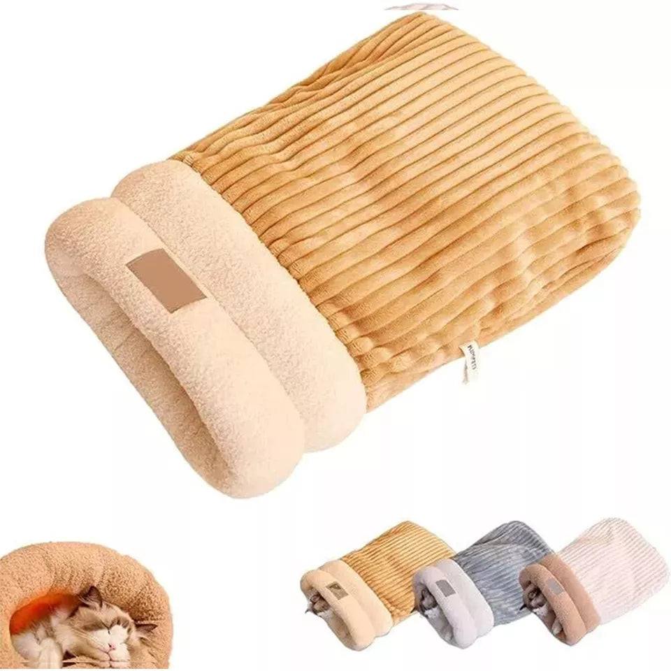 Kuscheliger Katzen-Schlafsack