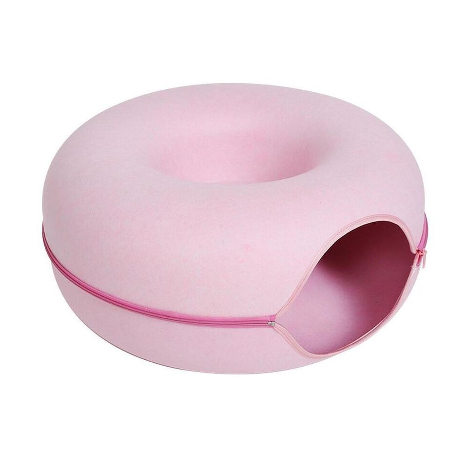 2in1 Premium Katzenbett Donut und Höhle