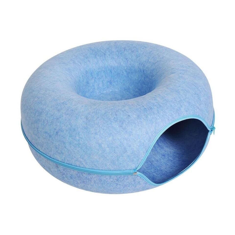 2in1 Premium Katzenbett Donut und Höhle