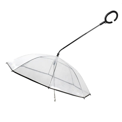 Hundeschirm mit Durchsichtigem Design
